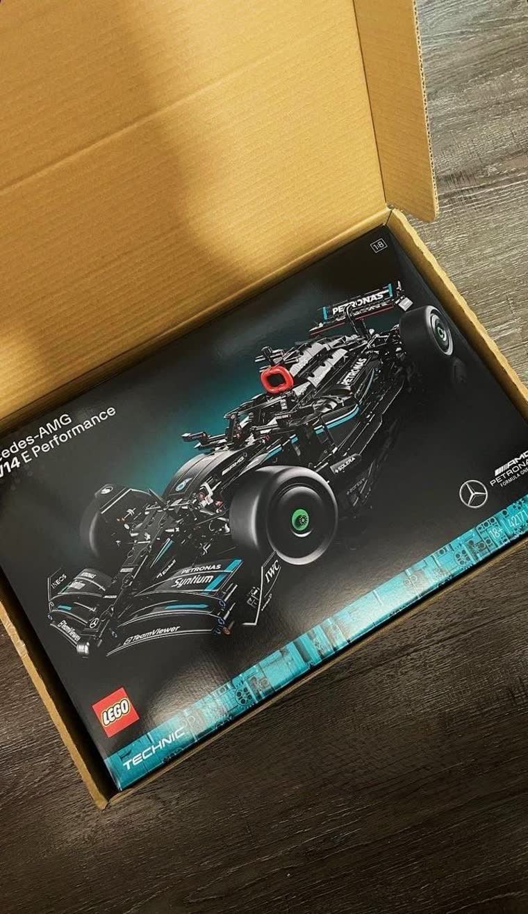 LEGO Technic Mercedes-AMG F1 sealed box in shipping carton